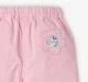 Infant Girls Embroidered 100% Cotton Trousers - Pink