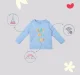 Infant Unisex Printed 100% Organic Cotton Clothing Set - Multicolour
