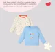 Infant Unisex Printed Organic Cotton T-Shirt - Multicolour (Pack of 2 )