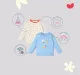 Infant Unisex Printed Organic Cotton T-Shirt - Multicolour (Pack of 2 )