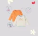 Infant Unisex Printed Organic Cotton T-Shirt  - Multicolour (Pack of 2)