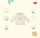 Infant Unisex Printed 100% Organic Cotton T-Shirt - White