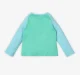 Infant Unisex Colour-Block 100% Cotton T-Shirt – Blue and Green
