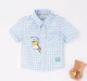 Baby Boys Half Sleeves Checks Shirt