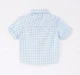 Baby Boys Half Sleeves Checks Shirt