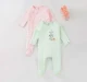Baby Girls Pack Of 2 Sleepsuits