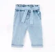 Baby Girls Paper Bag Denim Pants