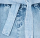 Baby Girls Paper Bag Denim Pants