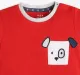 Infants Boys Printed Applique Co-Ordinate Sets - Red & White