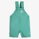 Infant Boys Dungaree Set With Tshirt - Green