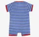 Infant Boys Striped Romper - Blue