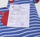 Infant Boys Striped Romper - Blue