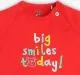 Infants Boys Romper With Mitten, Bootie & Cap - Red