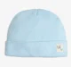 Infants Boys Romper Set With Mittens, Booties & Cap - Blue