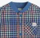 Infant Boys Checkered Shirt - Multicolor