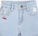 Infant Boys Denim Shorts- Blue
