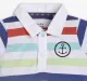Infant Boys Stripe Polo Tee - Multicolor