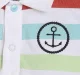 Infant Boys Stripe Polo Tee - Multicolor
