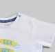 Infants Boys Printed Tshirt - White