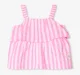 Infant Girls Stripes Co-Ord Set - Pink