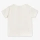 Infant Girls Printed Pinafore Dress With Tshirt & Bloomers- White