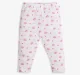Infant Girls Applique Printed Leggings - Pack Of Two