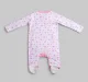 Infants Girls Sleepsuit Sets - White & Pink