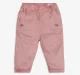 Infants Girls Embroidered Trouser Pant - Coral