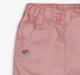 Infants Girls Embroidered Trouser Pant - Coral
