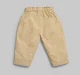 Infants Girls Embroidered Trouser Pant - Beige