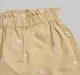 Infants Girls Embroidered Trouser Pant - Beige