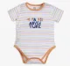 Infant Unisex Striped Body Suit - Multi