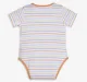 Infant Unisex Striped Body Suit - Multi