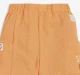 Infant Unisex Embroidered Jogger - Orange