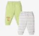 Infants Unisex Striped & Printed Joggers - Pack Of 2