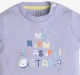Infant Unisex Printed Tshirt - Lavender