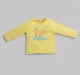Infant Unisex Printed T-Shirt - Yellow