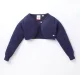 Girls Flat Knit Crop Shrug