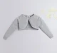 Girls Flat Knit Full Sleeve Shrug