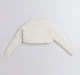 Girls Flat Knit Full Sleeve Shrug