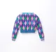 Patterned Crop Sweater