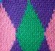 Patterned Crop Sweater