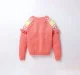 Patterned Sweater With Frill