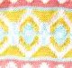 Patterned Sweater With Frill