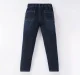 Boys Solid Tie Up Jogger - Dark Wash