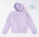 Girls Printed Hoodie With Elasticated Waist