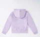 Girls Printed Hoodie With Elasticated Waist