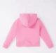 Girls Printed Hoodie With Elasticated Waist