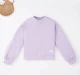 Girls Balloon Sleeves Sweatshirt