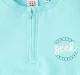 Girls Zipper Sweatshirt With Elasticated Waist